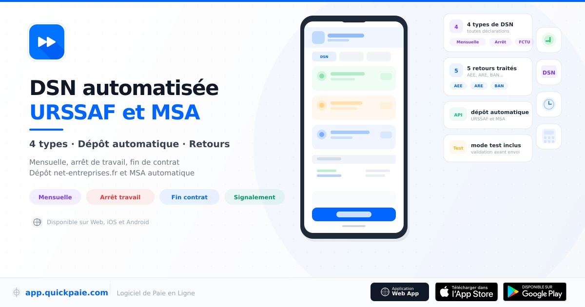 Créer DSN - Guide complet